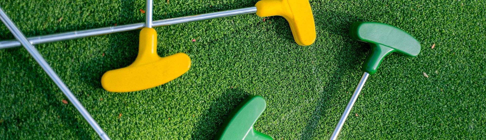 Golf und Minigolf